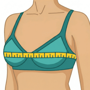 measuring bust size at fullest part for cup size